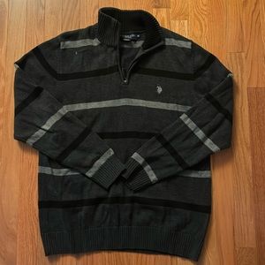 U.S. Polo Assn. Quarter Zip Sweatshirt